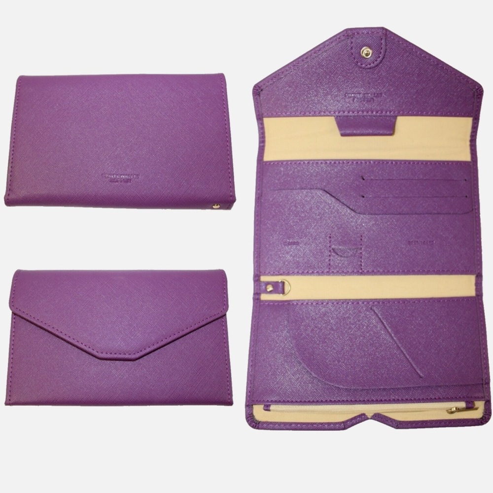 NEW Zoppen Mulit-Purpose RFID Blocking Passport Holder‎ Travel Wallet Passport
